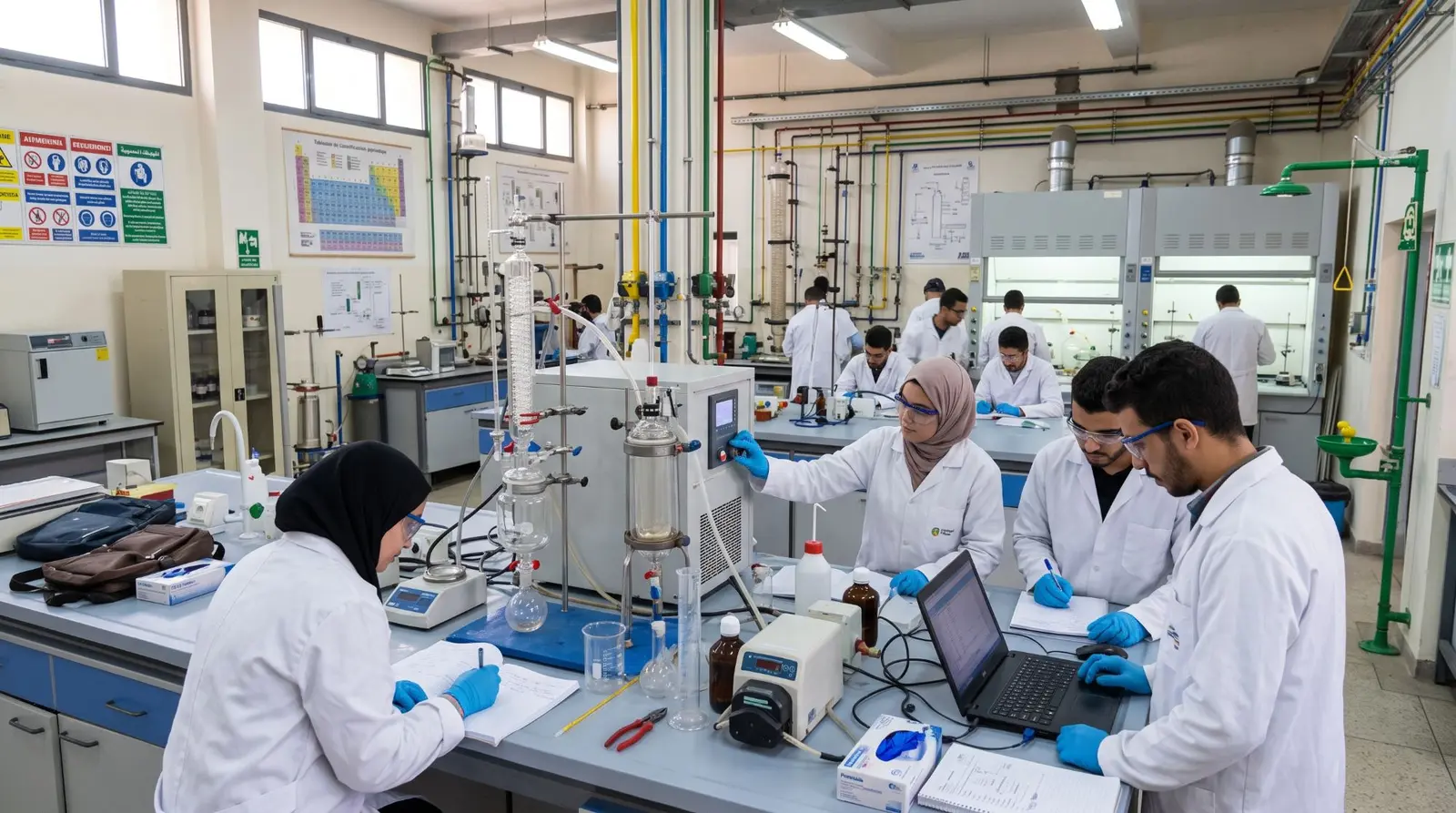 مختبر الكيمياء الصناعية
